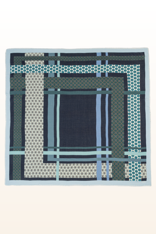 Foulard Patch Square Scarf-COMING SOON