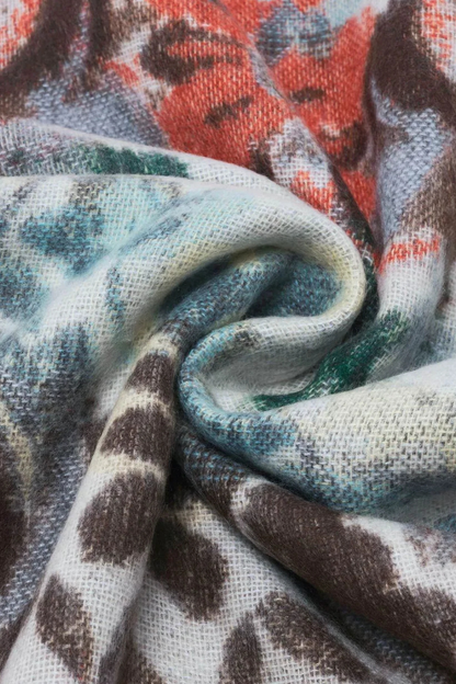 Cashmink-Romantic Floral and Vine Design Scarf