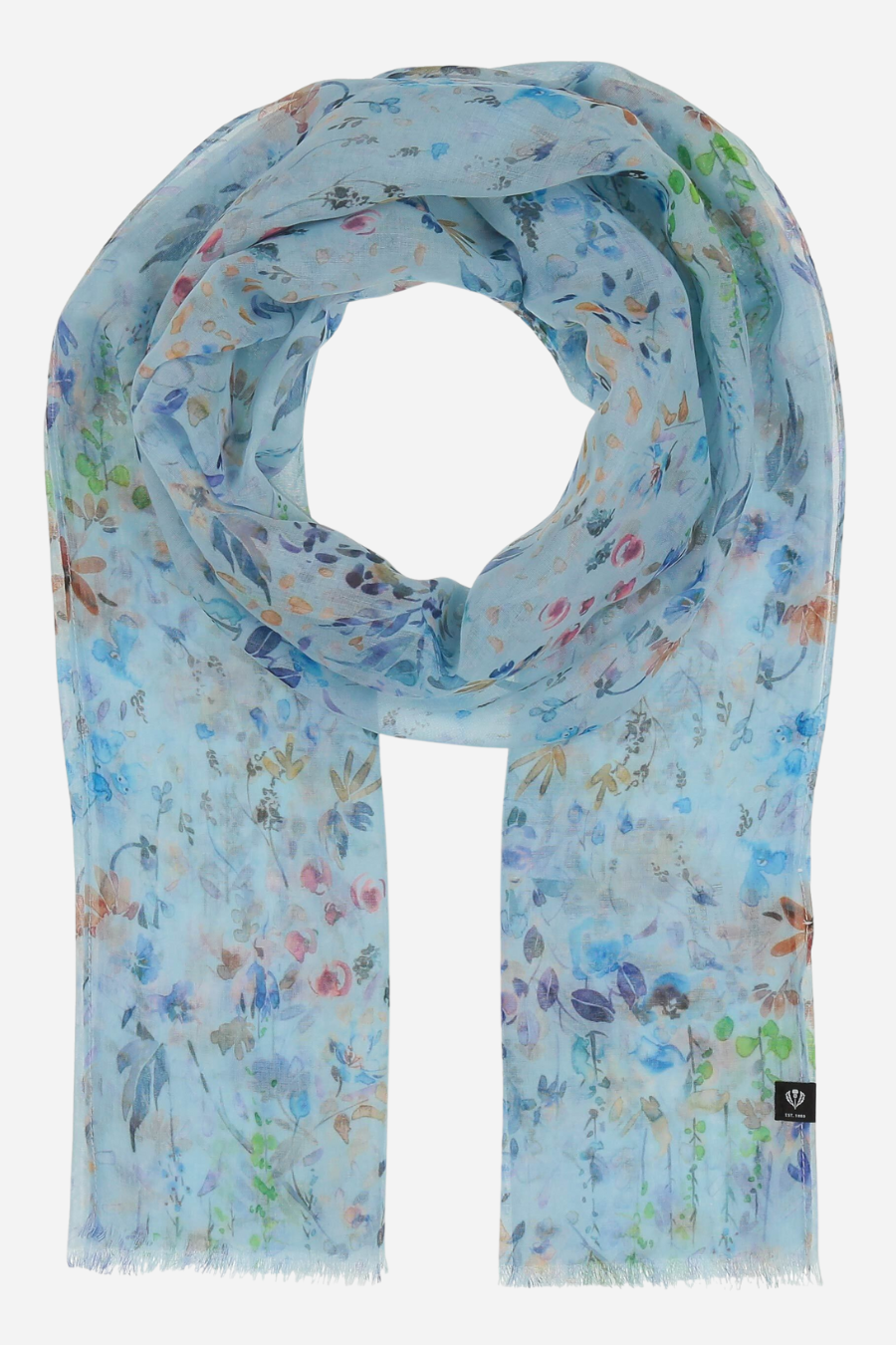 Dainty Flowers Eco-Friendly Oblong Scarf