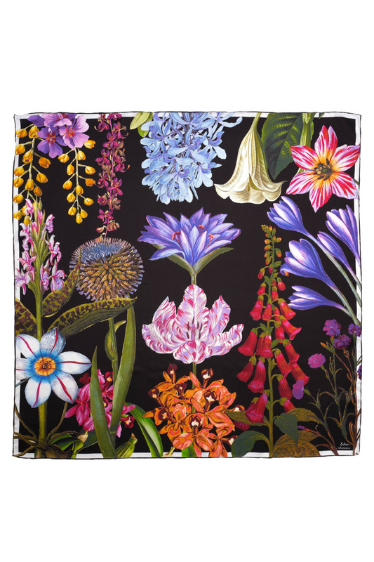 Botanica 35" Silk Square Scarf