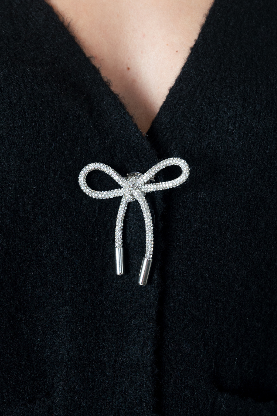 Stella Cardigan with Crystal Bows