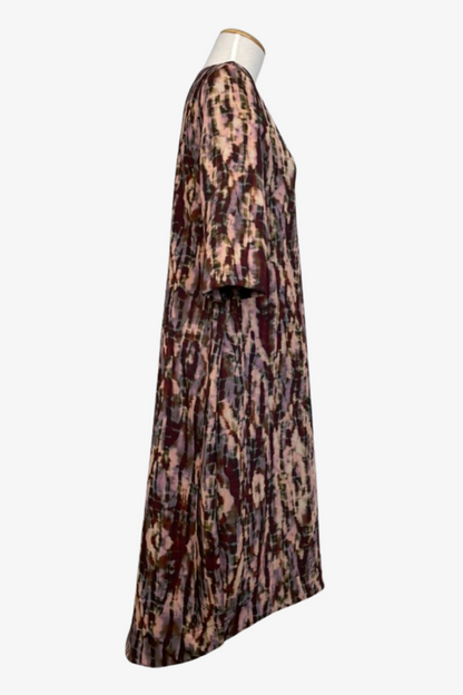 Bubble Dress in Corteccia Print Fabric