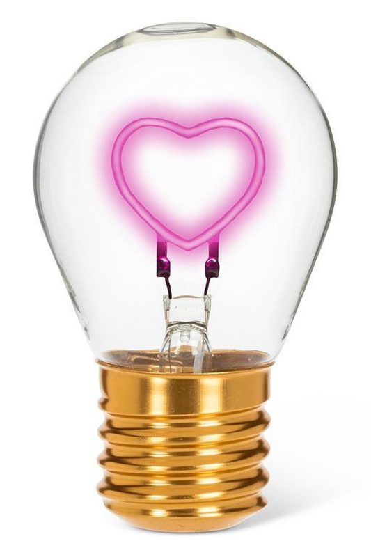 Heart Neon LED Lightbulb-COMING SOON