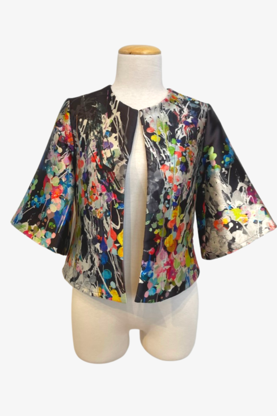 Calla Jacket in Festa Memory Crunch Taffeta