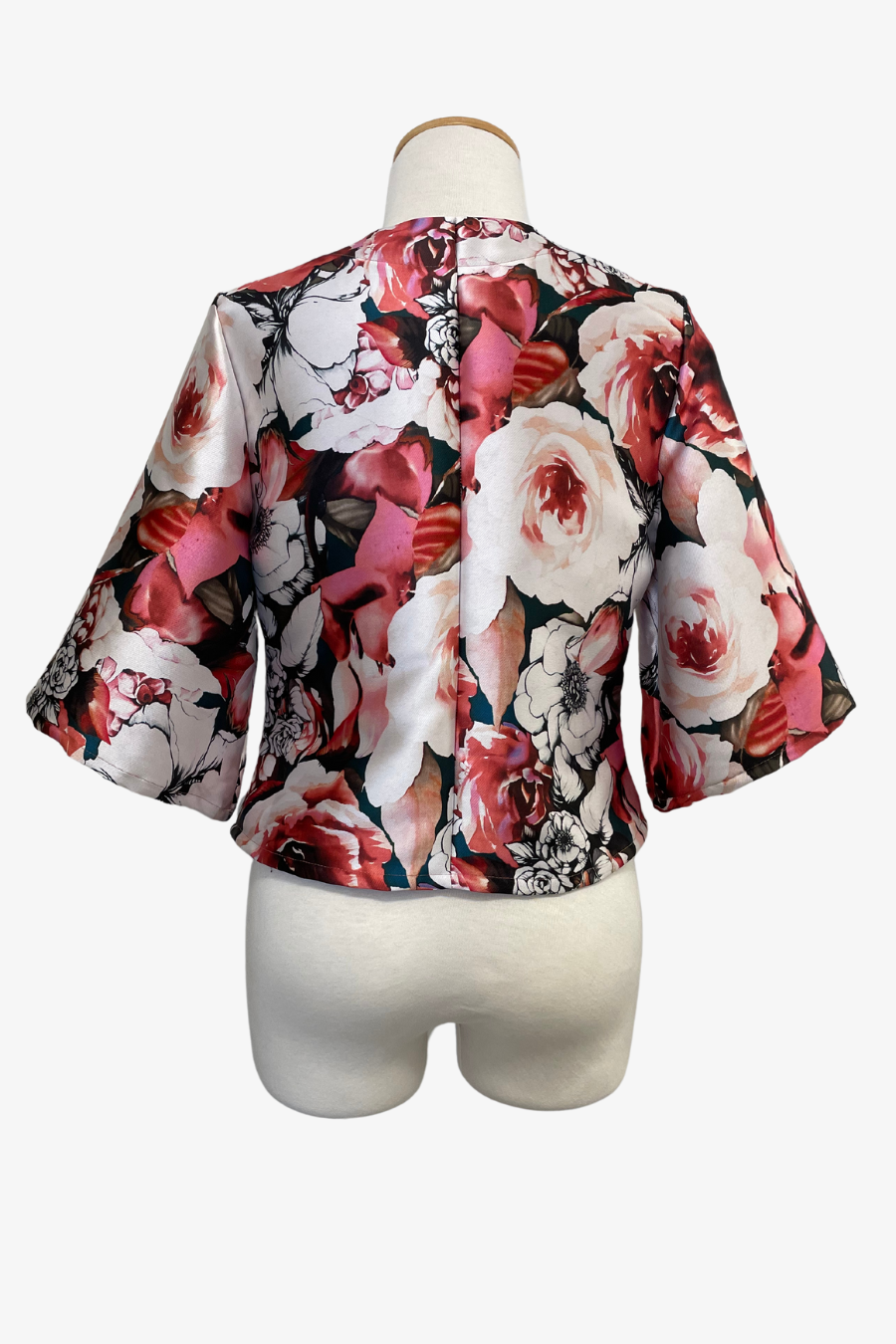 Calla Jacket in Rosa Print Taffeta