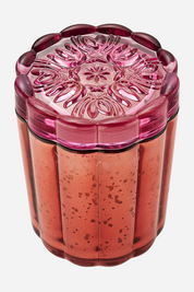 Pink Pepper Flourish Glass Candle LOCAL PICK UP ONLY