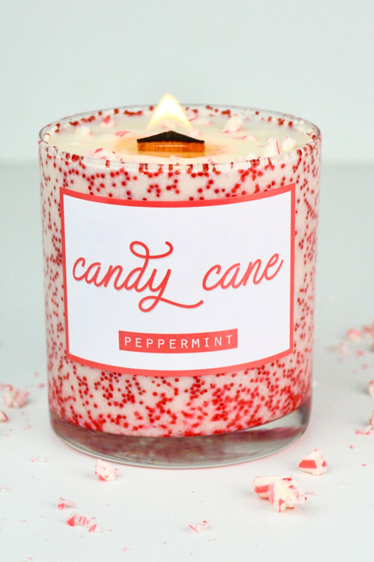 Candy Cane Candle in a Sprinkled Jar!-COMING SOON