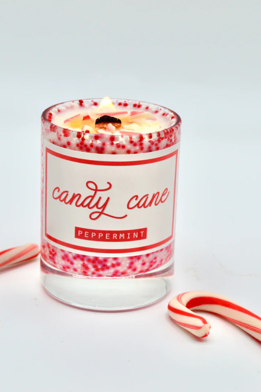 Candy Cane Candle in a Sprinkled Jar!-COMING SOON