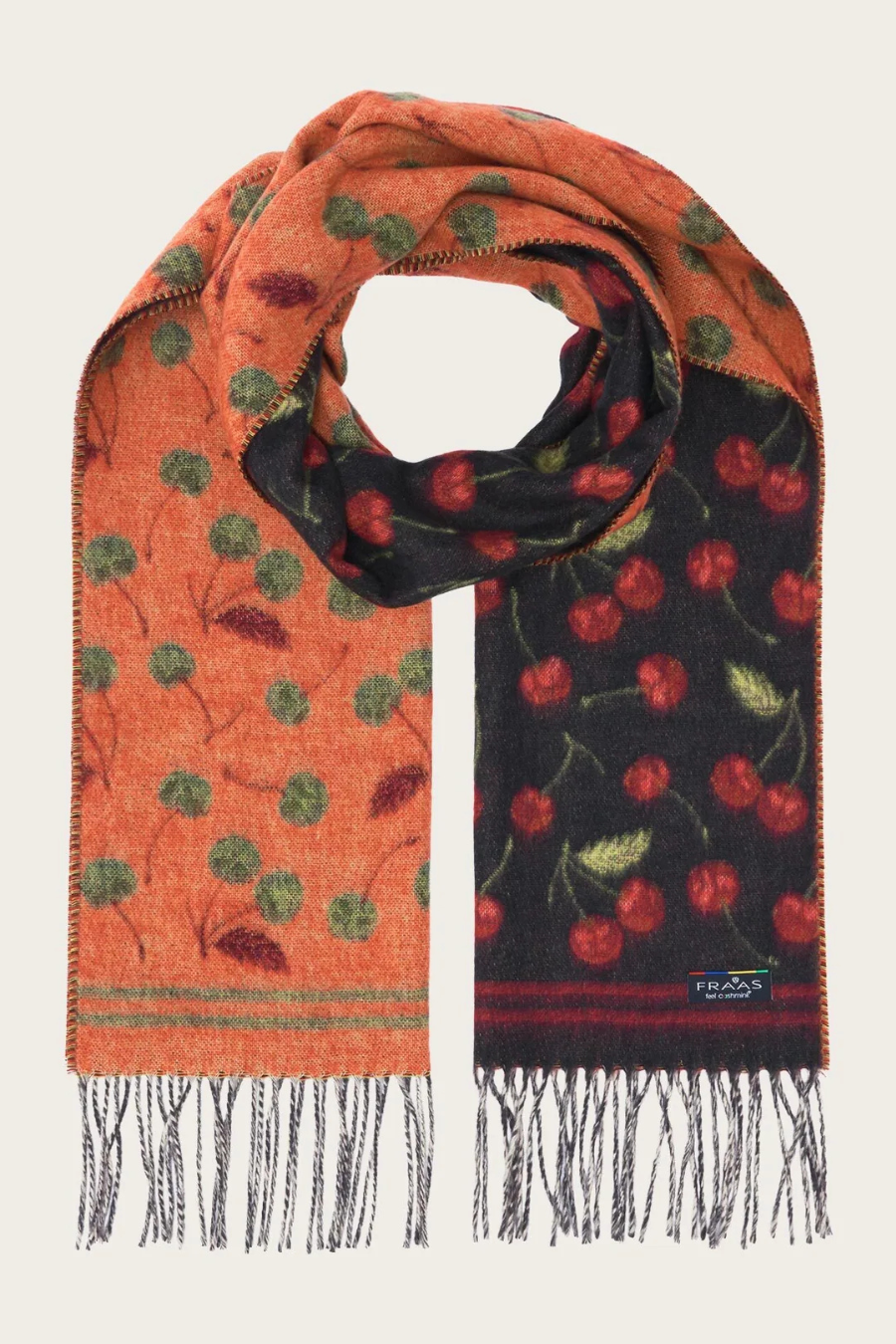 Cherry Print Cashmink Scarf-COMING SOON