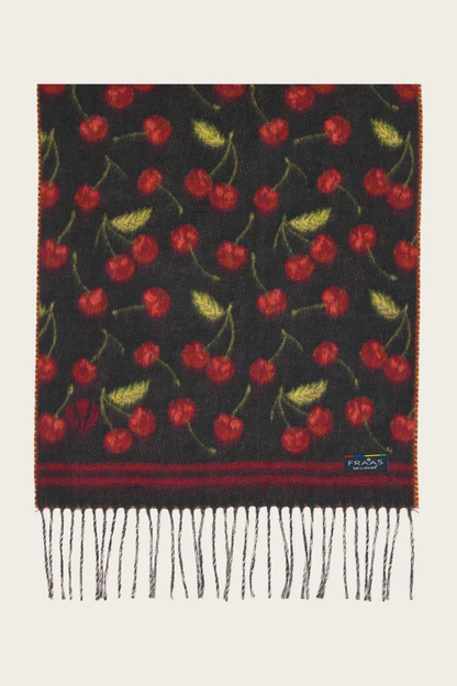 Cherry Print Cashmink Scarf-COMING SOON