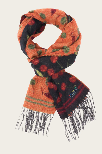 Cherry Print Cashmink Scarf-COMING SOON