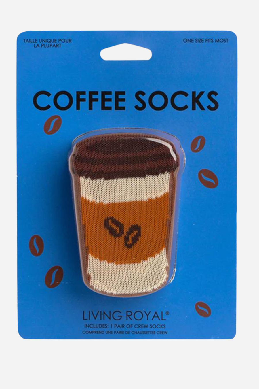 Unisex Coffee Socks-3D Packaging