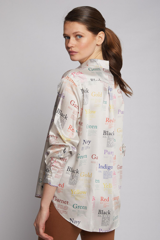 Viligallo Donia Pantone Print Shirt