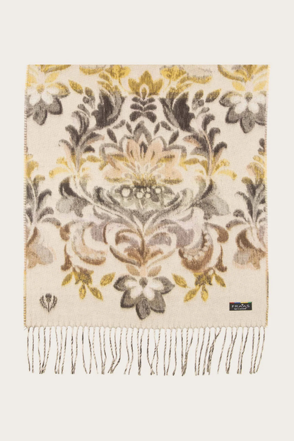 Cashmink-Romantic Floral and Vine Design Scarf