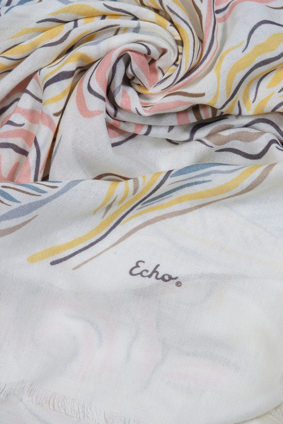 Gestural Rose Square Scarf-COMING SOON