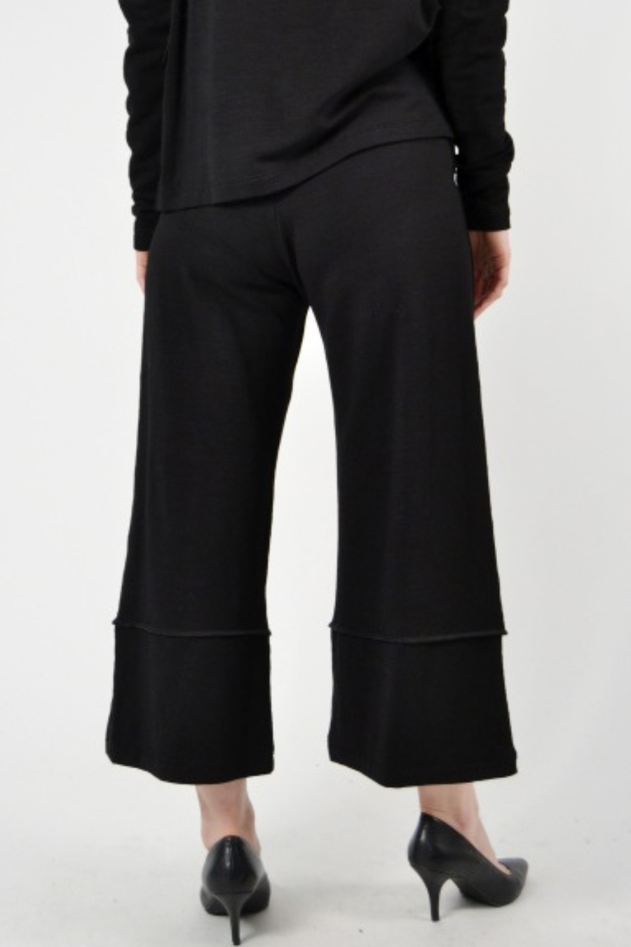 Crop Full Pant in Bamboo French Terry
