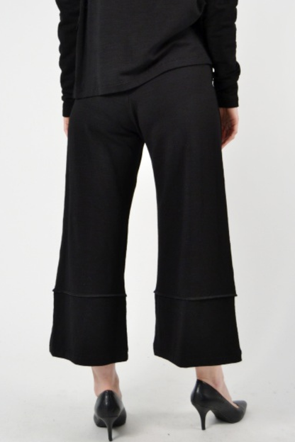 Crop Full Pant in Bamboo French Terry