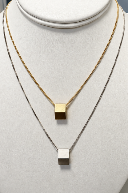 Hollow Geometric Pendant