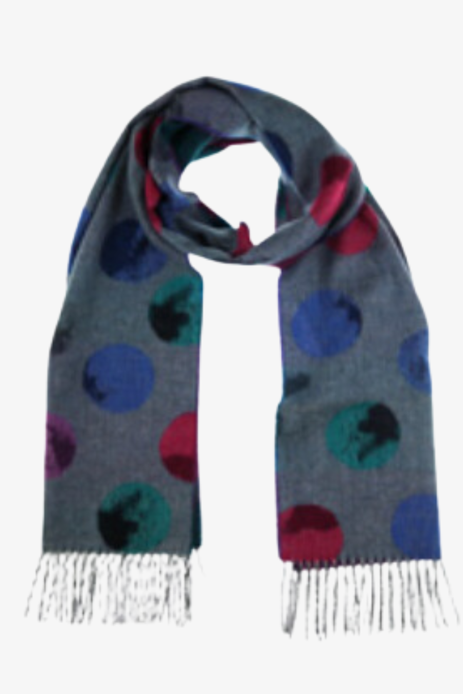 Cashmink Watercolour Dot Scarf