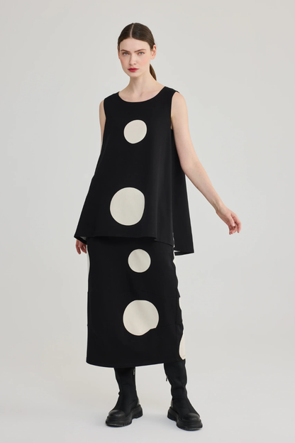 Cotton Dot Skirt