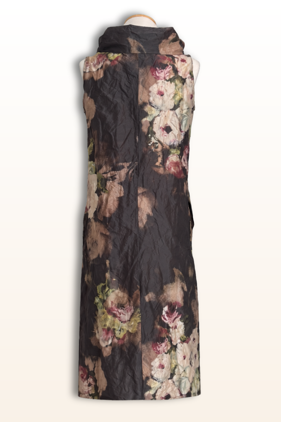 Henrietta Dress in Fiore Memory Crunch Taffeta