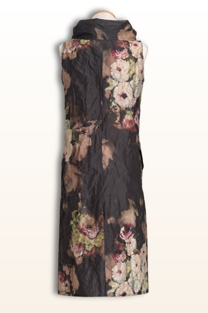Henrietta Dress in Fiore Memory Crunch Taffeta