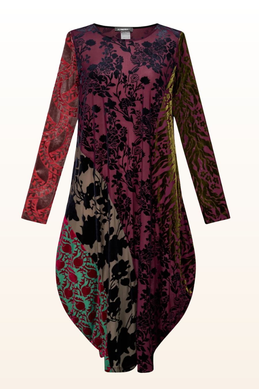 Cut Velvet Dress