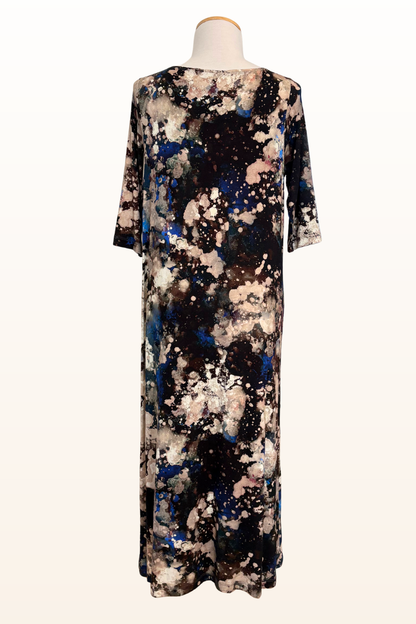 Pietra Dress in Galassia Jersey-Size Small ONLY