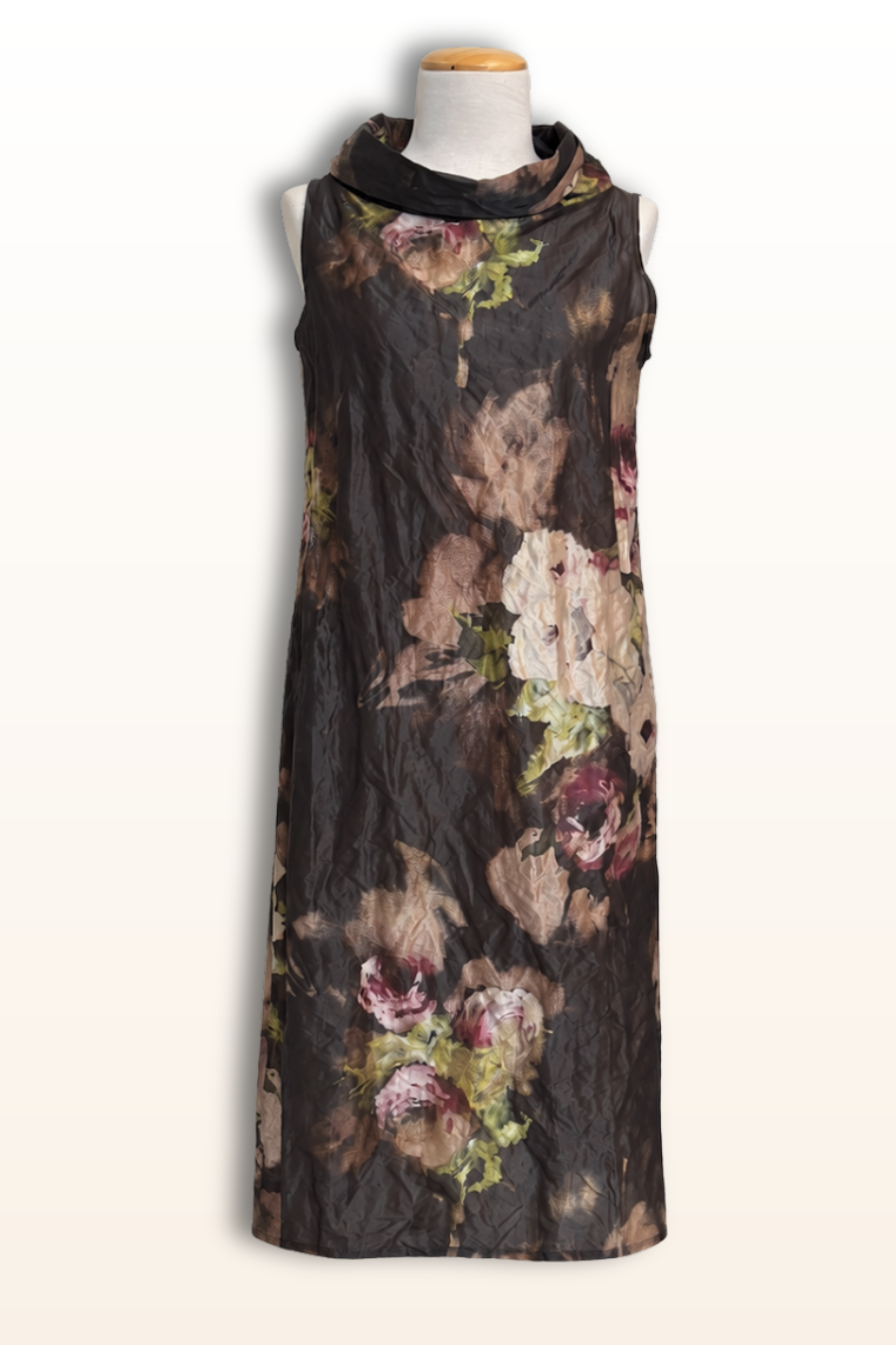 Henrietta Dress in Fiore Memory Crunch Taffeta