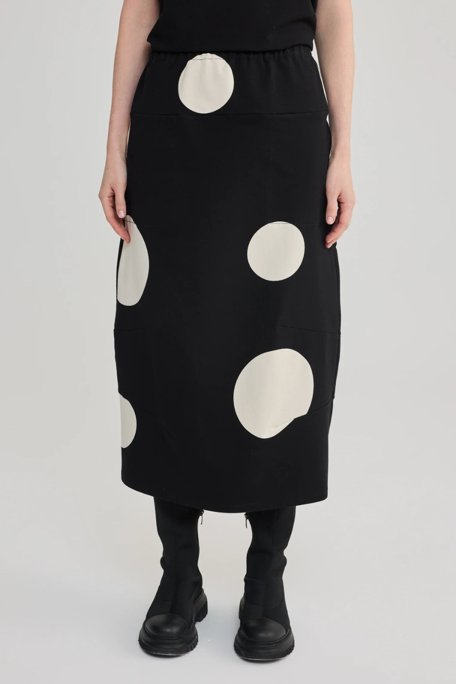 Cotton Dot Skirt