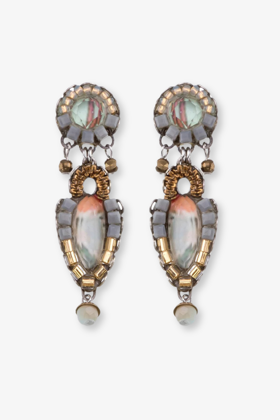 Metallic Medley Delicate Earrings