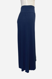 Ella Pant in Navy Bamboo/Cotton