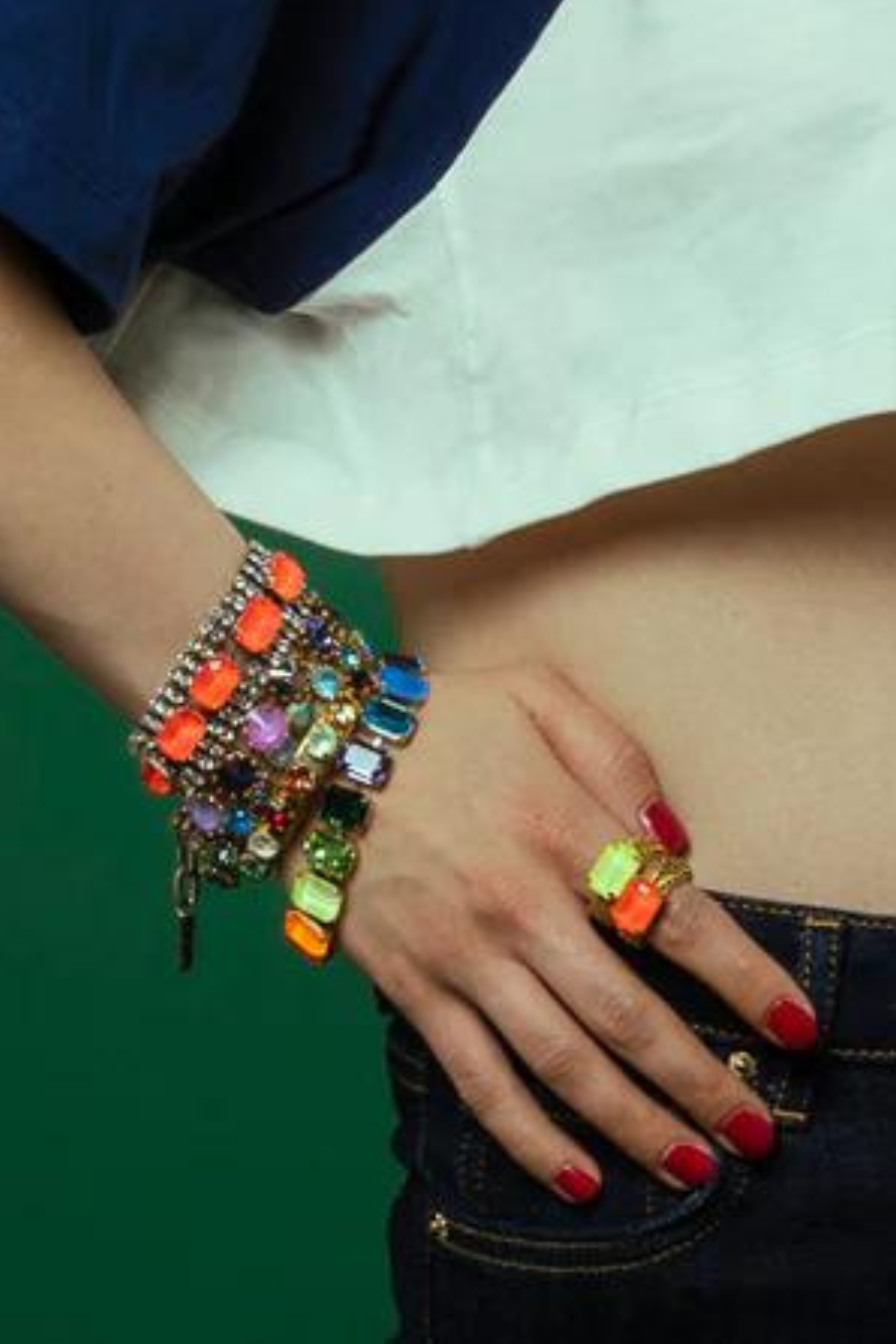 Erina Bracelet in Electric Rainbow