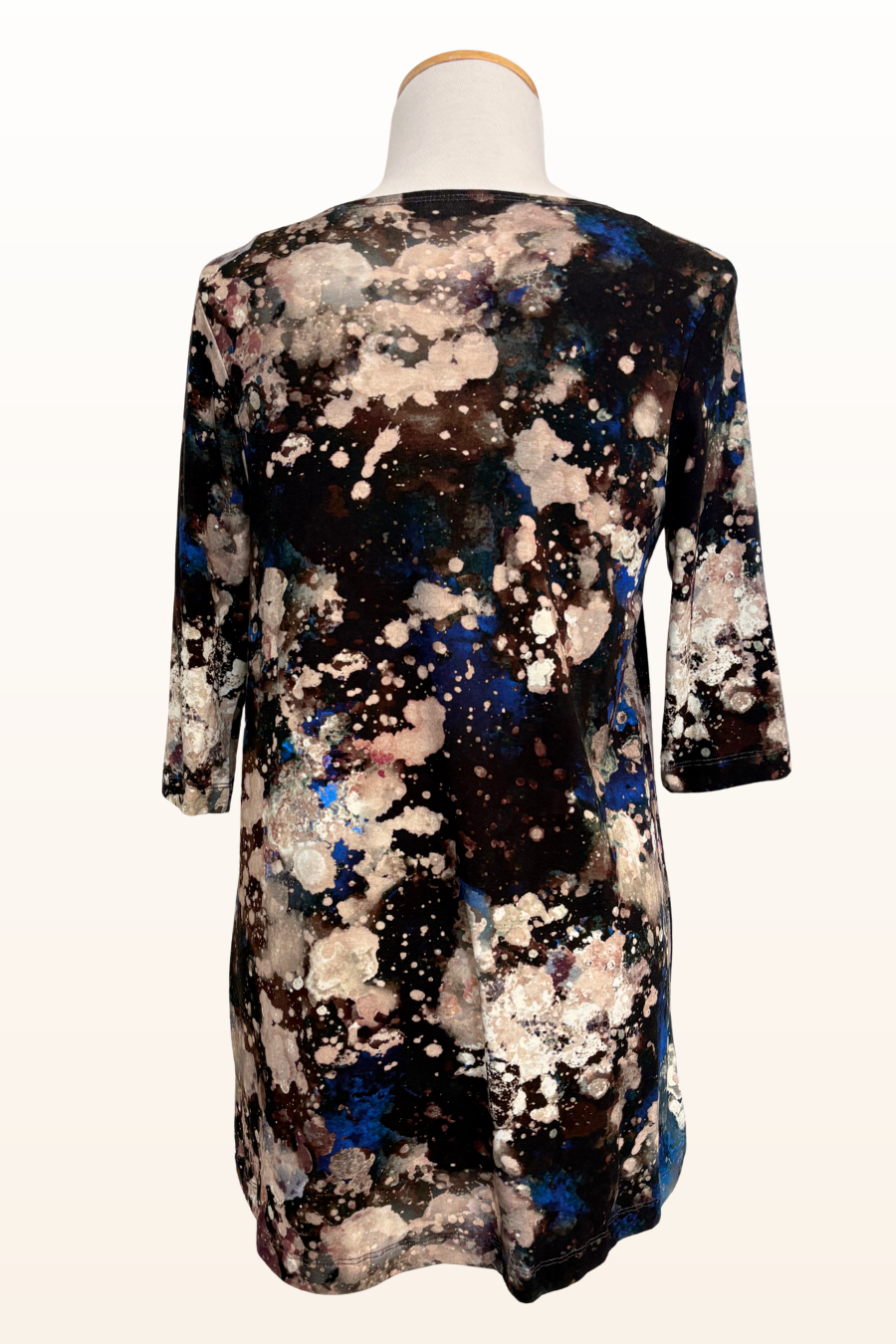 Gabi Shirt in Galassia Print Jersey