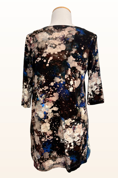 Gabi Shirt in Galassia Print Jersey