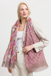 Geo Diamond Eco Scarf