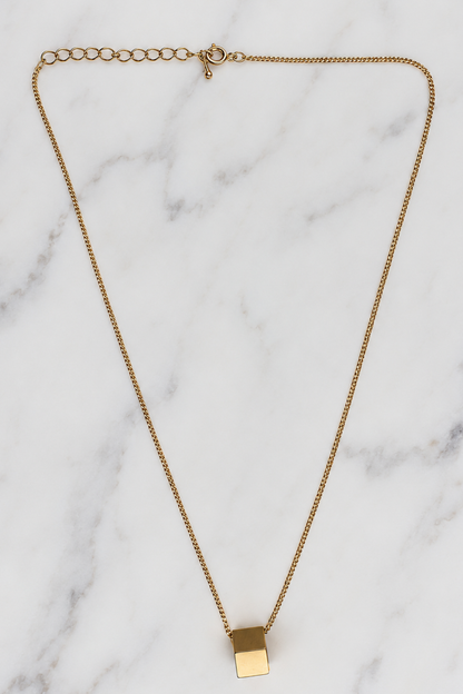 Hollow Geometric Pendant