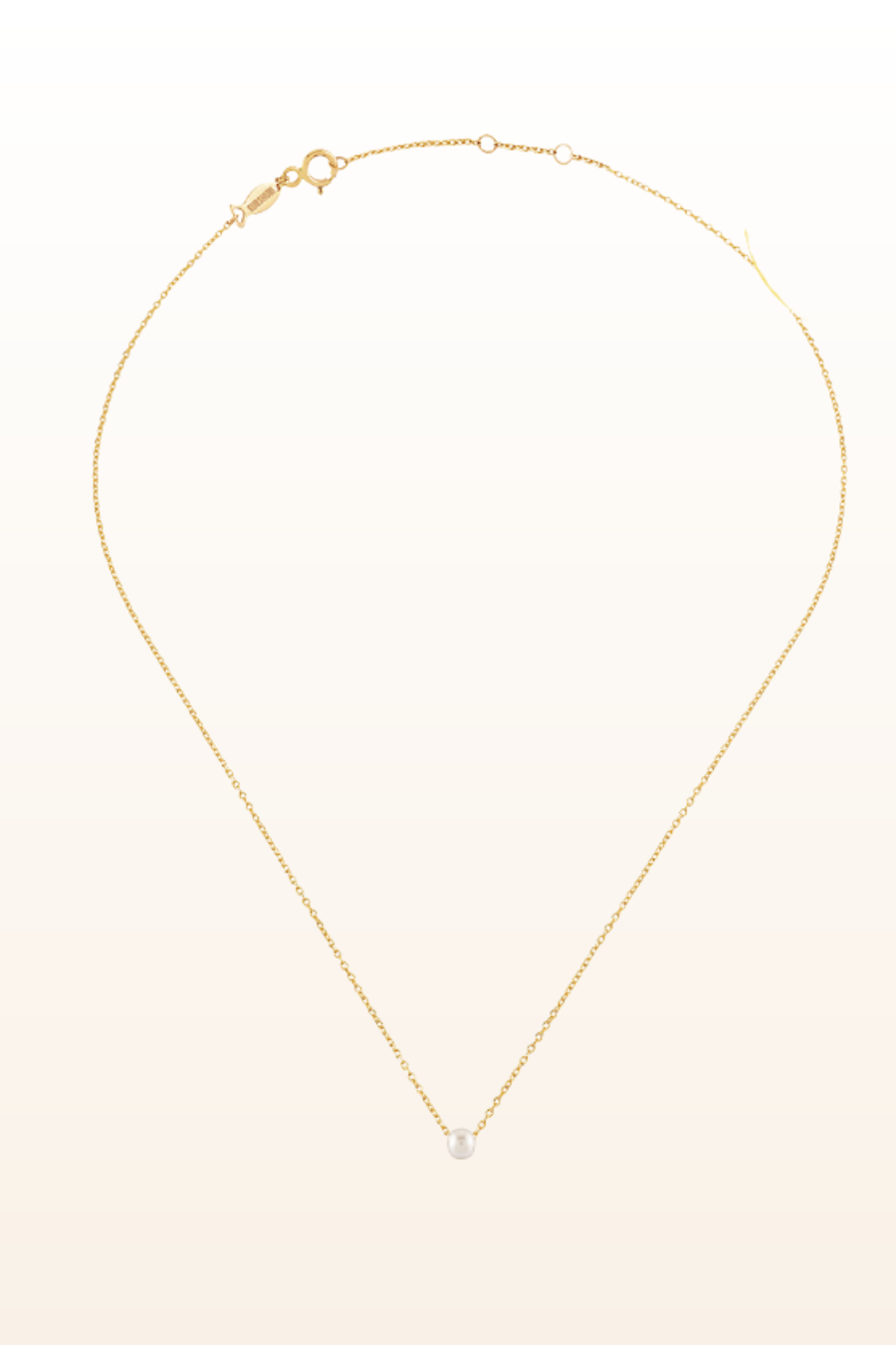 Floating 5mm Pearl Necklace