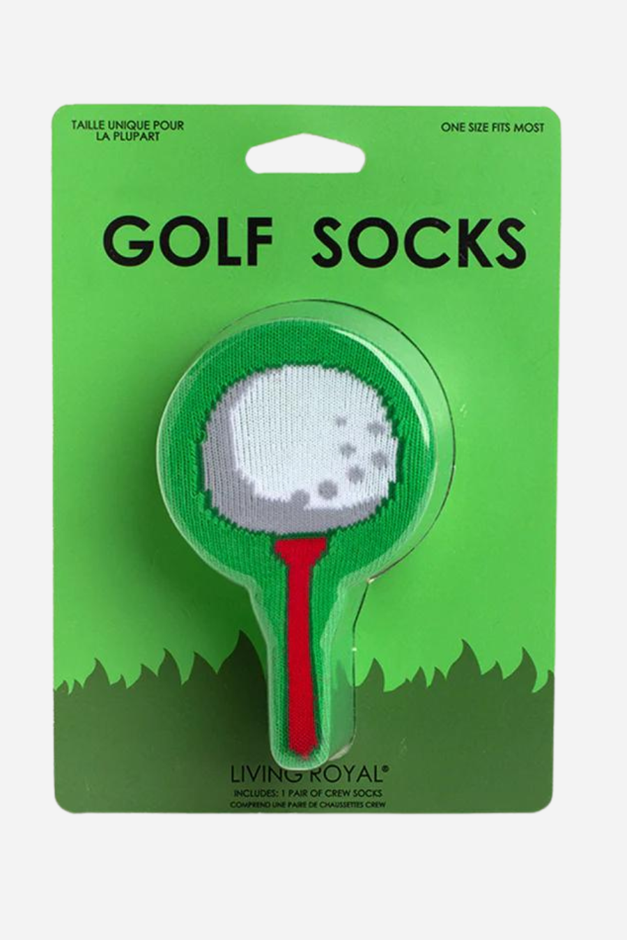 Unisex Golf Sock-3D Packaging
