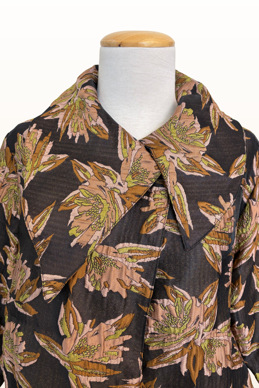 Grace Jacket in Petunia Print-Size Small ONLY