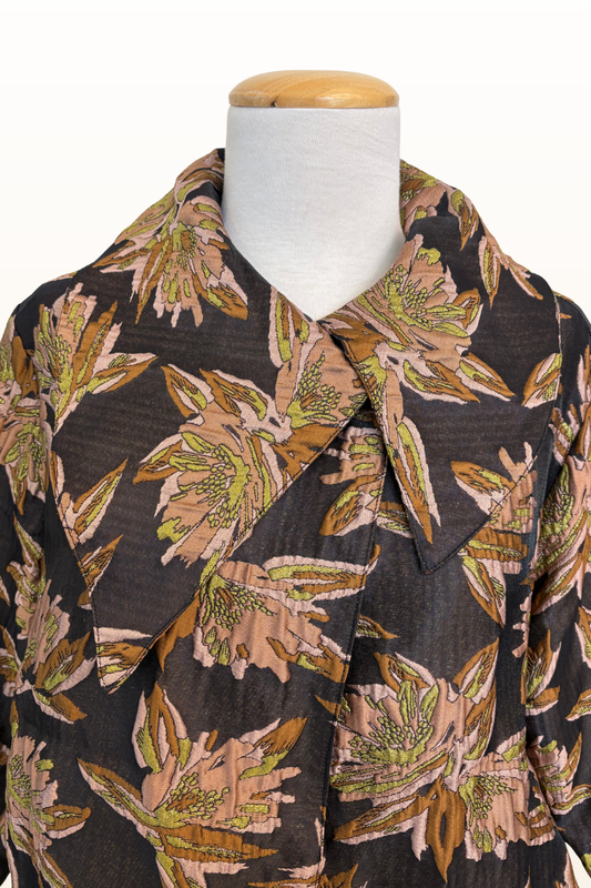 Grace Jacket in Petunia Print-Size Small ONLY