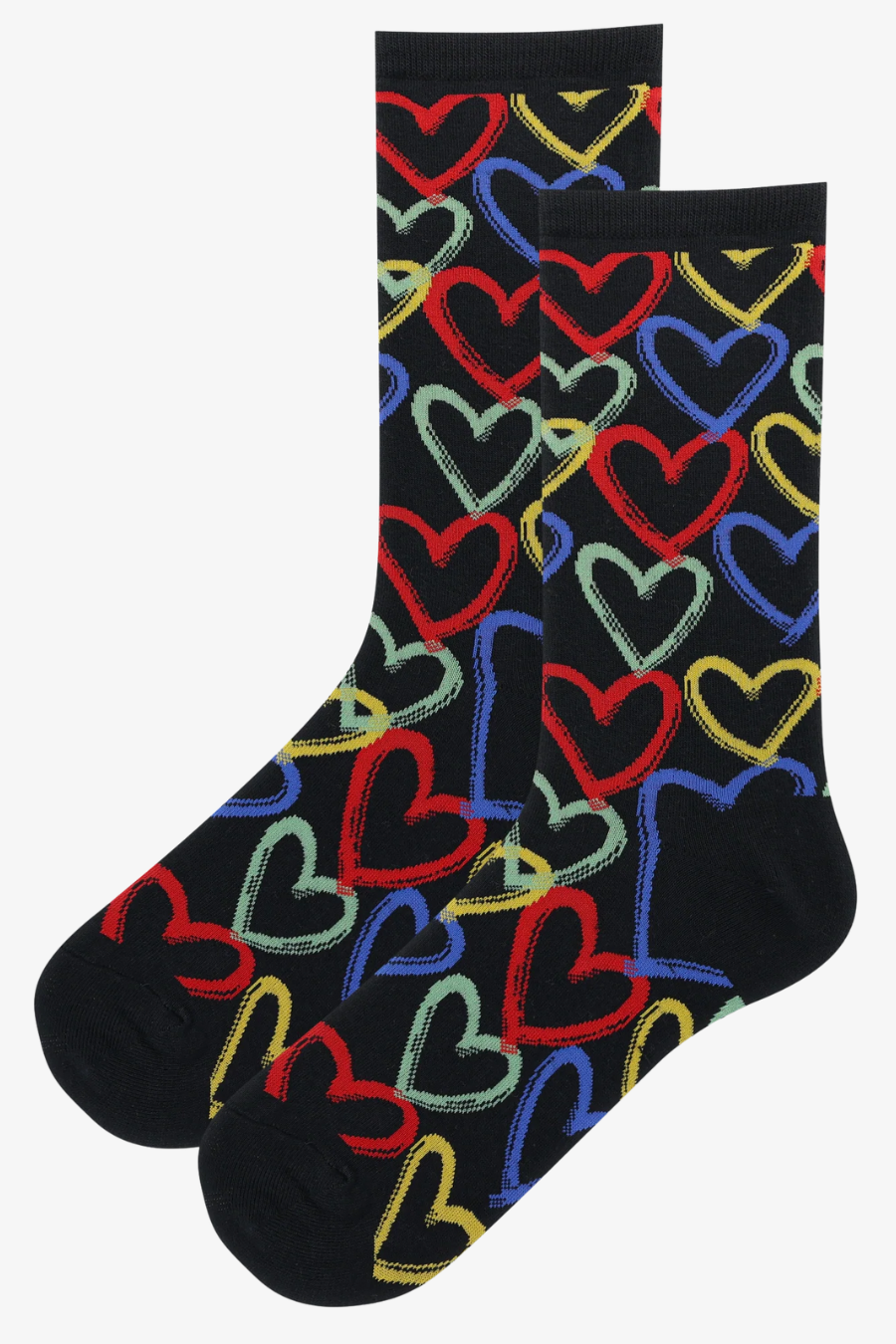 Graffiti Heart Socks