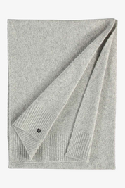 Grey Wool Blend Scarf