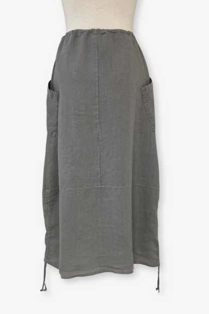 Shelby Skirt in Light Linen