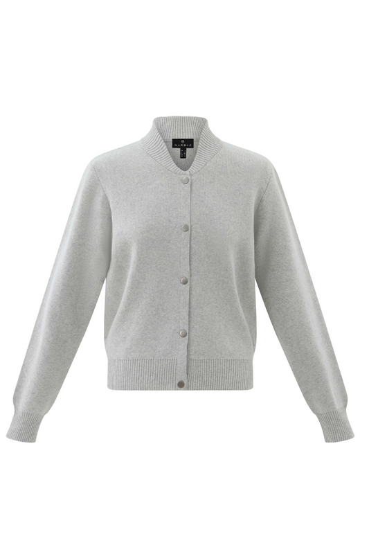 Cotton "Bomber" Cardigan/Jacket