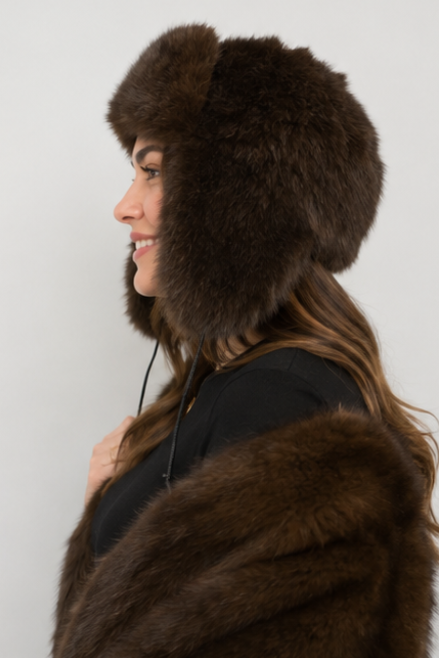 Faux fur Trapper
