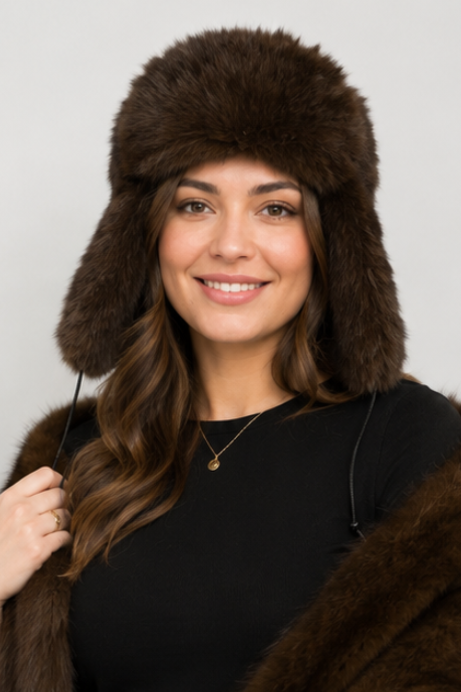 Faux fur Trapper