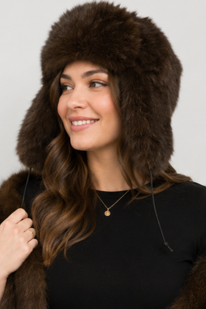 Faux fur Trapper