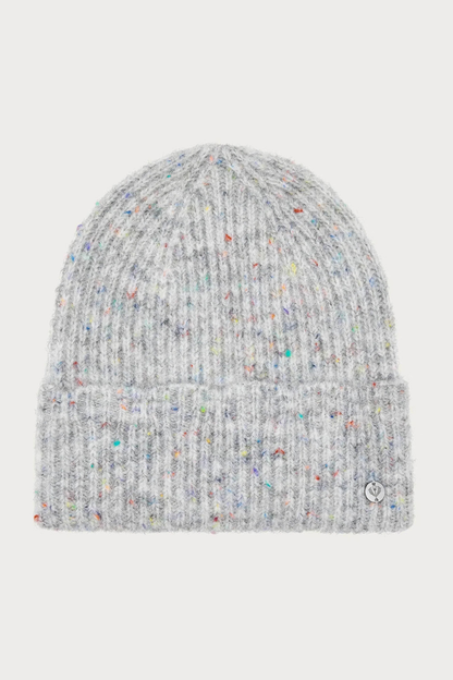 Colorful Mottled Knit Beanie