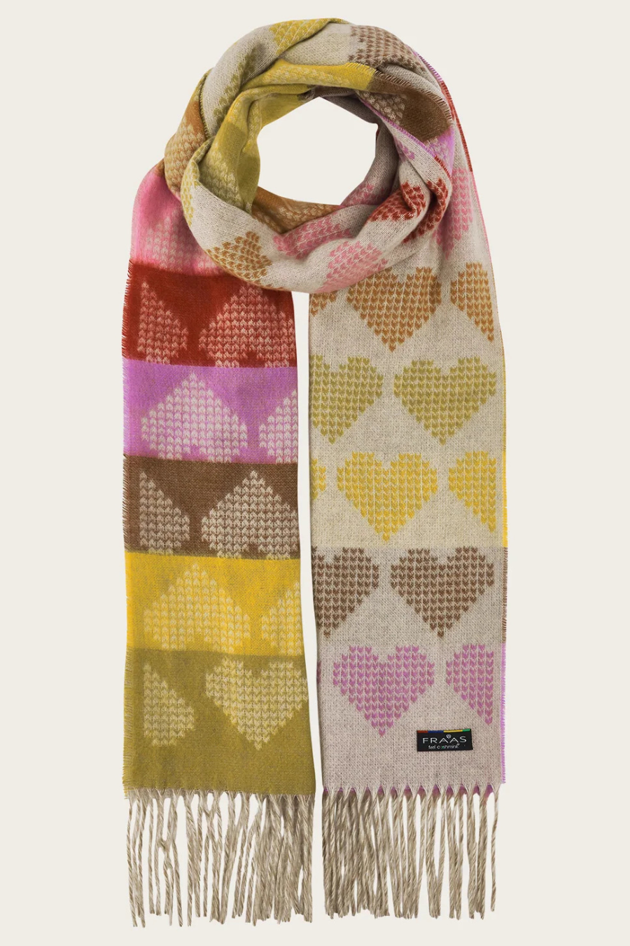Heart Print Cashmink Scarf-COMING SOON